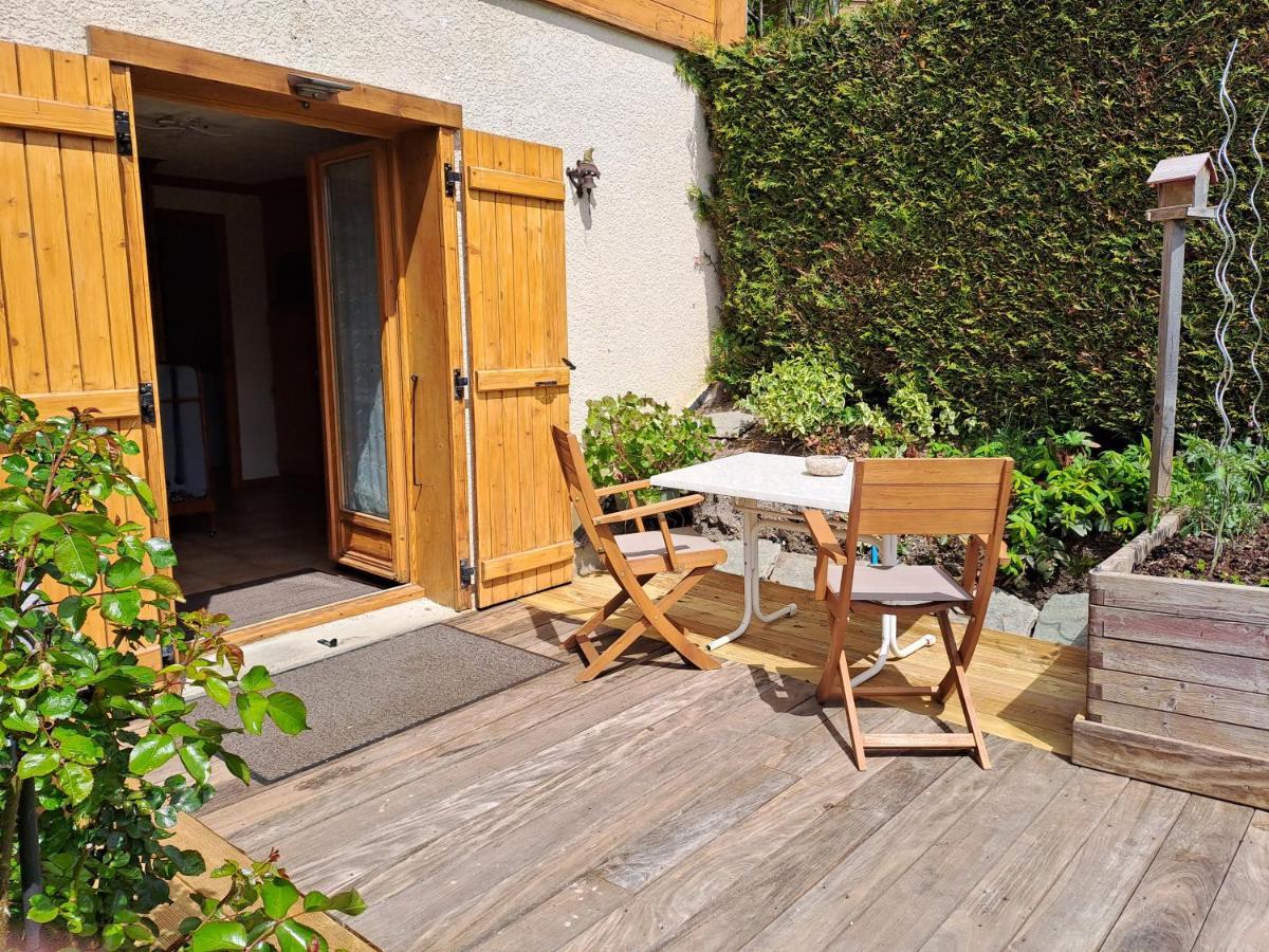A4 Km De Megeve Tres Joli Studio Avec Jacuzzi ,Vue Sur Les Montagnes Au Calme Праз-Сур-Арлы Экстерьер фото